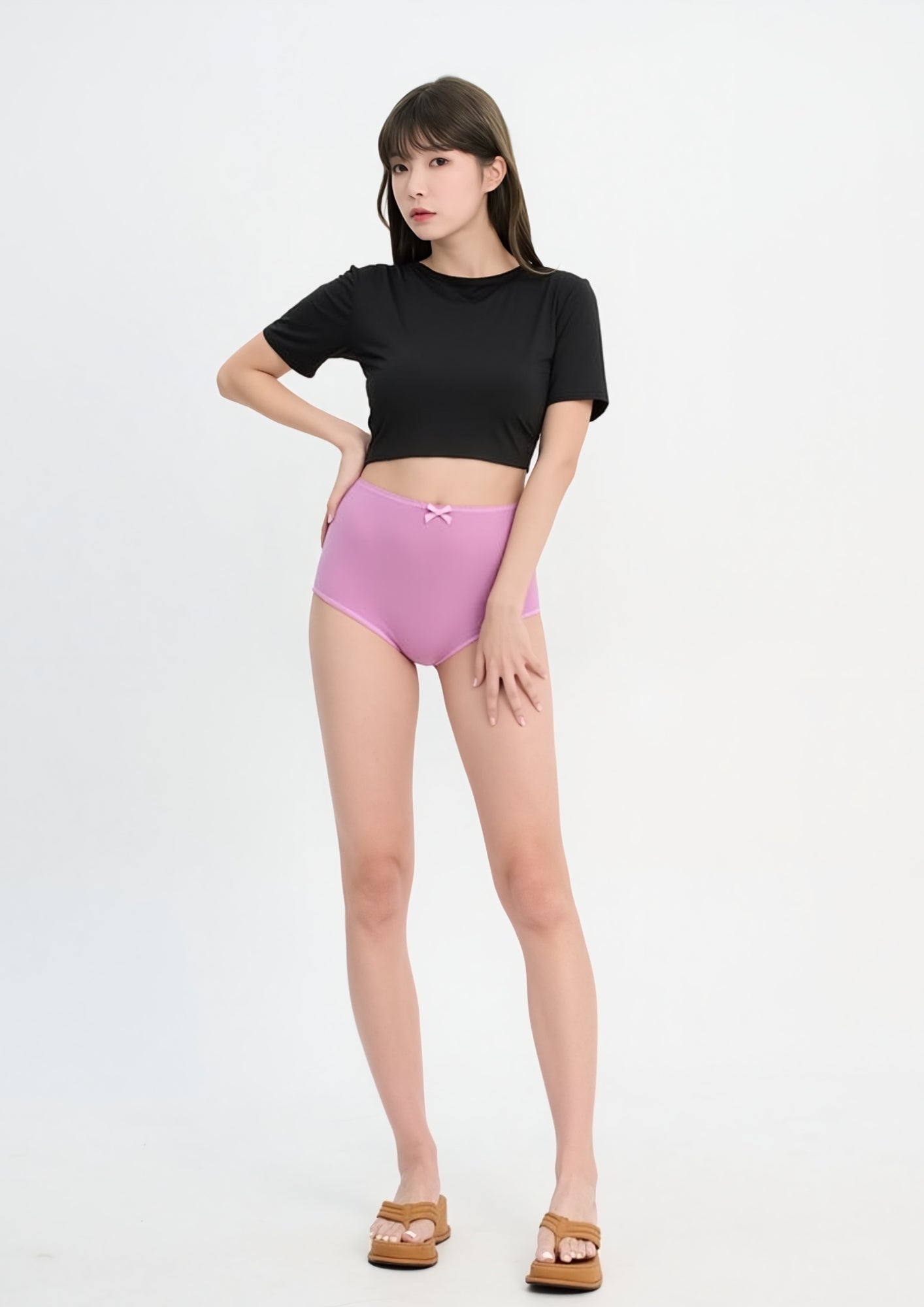 Pack 6pz Pantaleta Algodon Completa