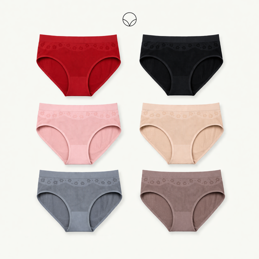 Panty Floral LB-354 (6pz)